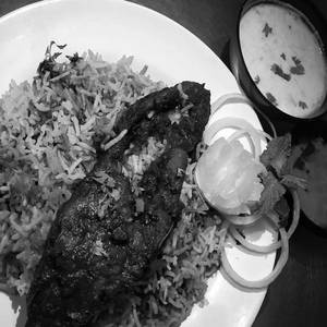 Mughlai Fish Biryani [Catla Fish 2Pcs]