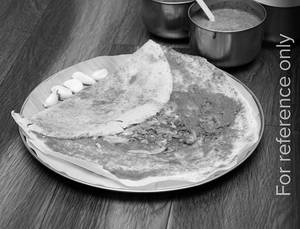 Onion Rava Masala Dosa