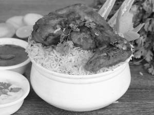 Chicken Wings Biryani(3 Pcs)