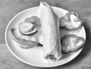 Only Meat Roll Shawarma