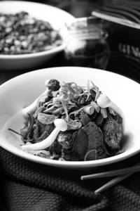 Sliced Tenderloin With Truffle Oil