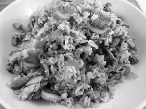 Mushroom Fried Rice