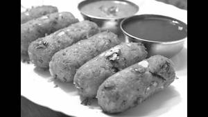 Baby Corn Seekh Kabab
