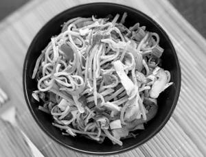Veg  Hakka Noodles