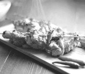 Truffle Chicken Malai / Reshmi (Egg)