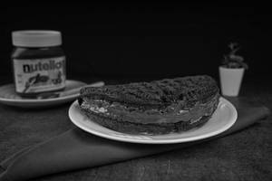 Nutella Choco Waffle Sandwich