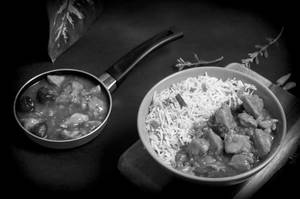 Chicken Manchurian Fried Rice