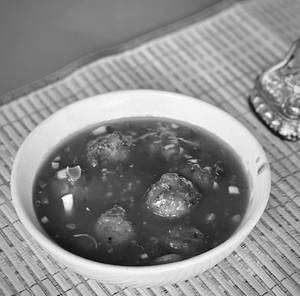 Veg Balls In Hot Garlic Sauce Gravy