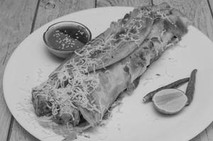 Double Egg Double Mutton Roll
