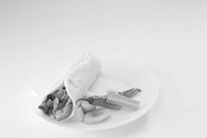 Tandoori Shawarma Chicken (Kuboos Roll)
