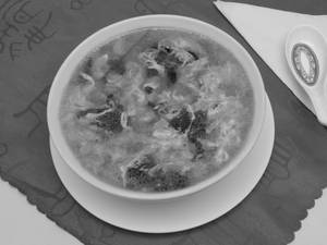 Tomato Egg Drop Soup (half)