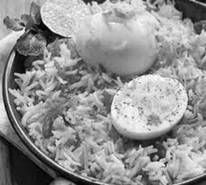 Egg Biryani (Half)