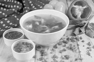 Sweet Corn Chicken Soup