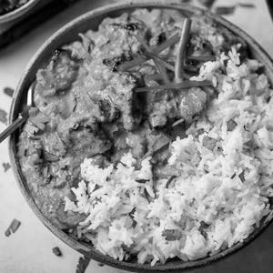 Butter Chicken With Chawa(mixed)l