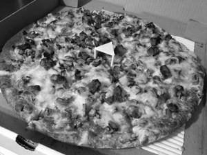 10" Medium Spicy Hot Chicken Pizza