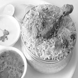 Single Chicken Biryani