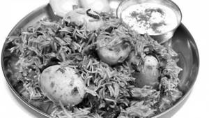 Egg Masala Biryani Single