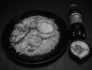 Chicken Biryani + Pepsi