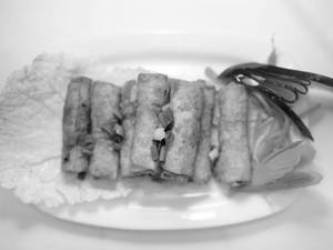 Vegetable Mini Dragon Rolls