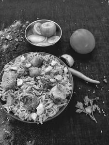 Special Rajasthani Gatta Pulao