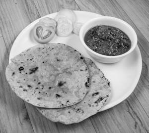 Chicken Masala + 2 Paratha + Jeera Rice + Salad