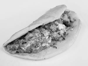Chicken Kuboos Shawarma