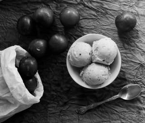 Plum Ice Cream