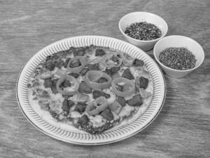 7" Chicken Mexican Pizza