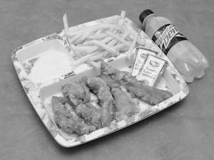 Chicken Twister Combo [ 4pc Boneless Chicken Strips + French Fries+ 200 Ml Cool Drink]  