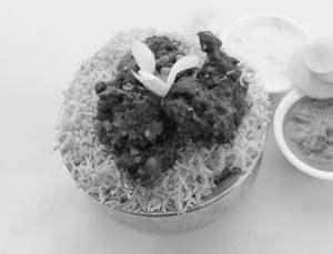 Chicken Lollipop Biryani