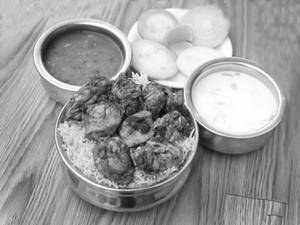 Chicken Fry Biryani 