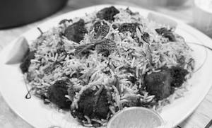 Chicken Biryani With Chicken 65 (3 Pieces)