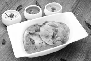 Soft Sambar Idli Dipped (2 Pcs) (No Chutney)