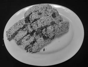 Sesame Mushroom Toast