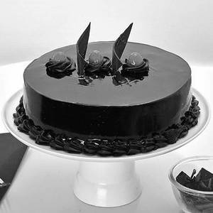Chocolate Truffle Birthday Cake                                                     