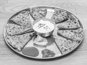 Aloo Paratha and Dahi