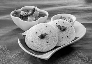 Idli Chutney Sambar