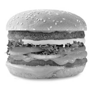 Veg Double Decker Burger