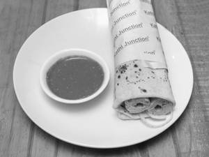 Chicken Seekh Rumali Roll