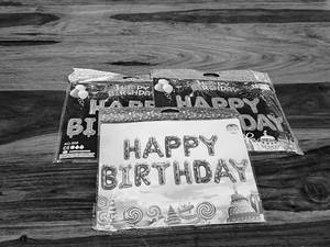 Happy Birthday Foil Balloon