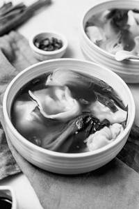 Chicken Wonton Noodle Soup