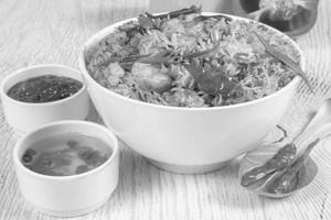 Schezwan Chicken Rice