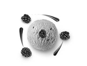 Blackberry Ice Cream(95 Gms)