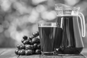 Grapes juice