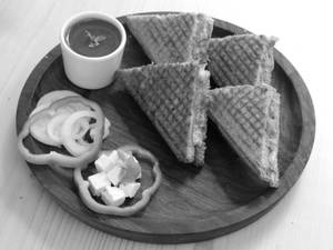 Tandoori Paneer Sandwich