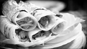 Kadhai Paneer Roll