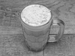 Badam Thandai With Vanilla Ice Cream Special