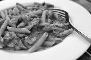 Chicken Pasta in Red Sauce