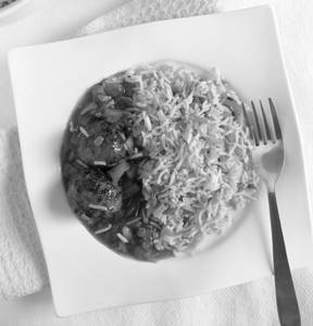 Manchurian + Fried Rice