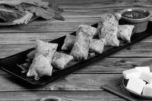 Palak Cheese Roll